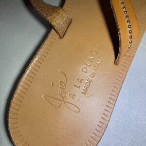 Joie a la Plage studded slide sandal Sz EU37.5